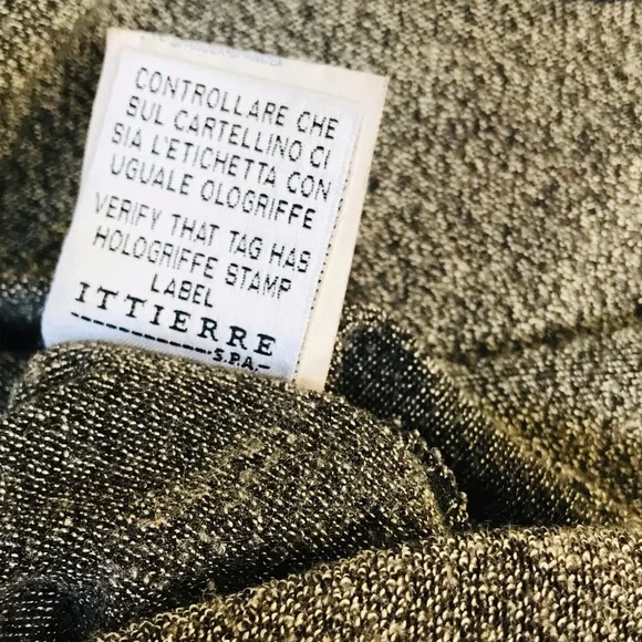 Versace Couture Jeans 90s Medusa Top Textured Long Sleeves Vintage Shirt Sweater - Picture 8 of 15